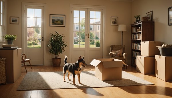 Comment déménager avec un animal de compagnie ?